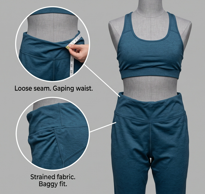 Athletic Wear Resizing Before