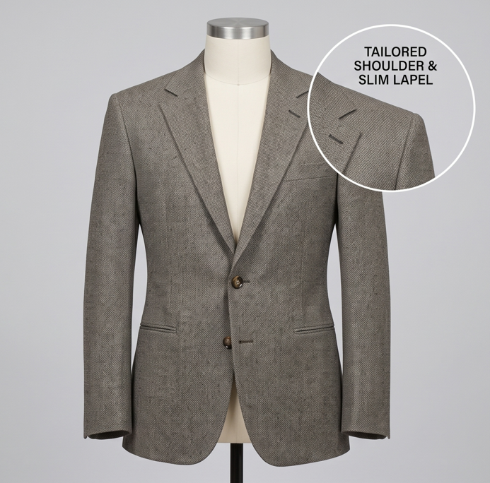 Vintage Suit Modernization After